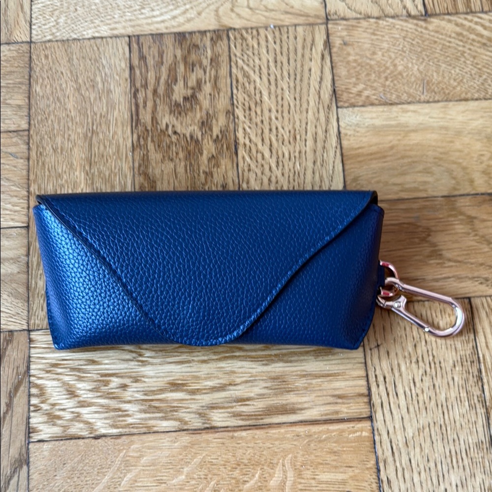 Loewe Sunglass Case with Rose Gold Clip